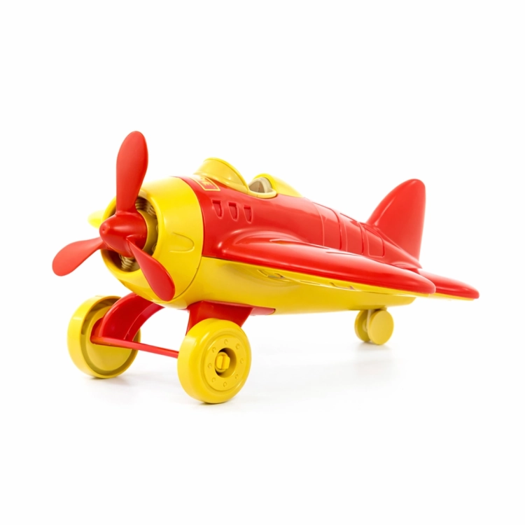 Czerwony samolot Omega - zabawka plastikowa - Polesie 3+