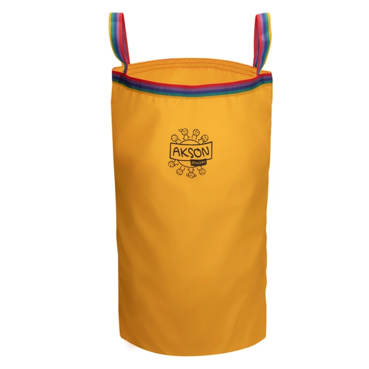 Żółty worek do skakania Akson 60 cm z uchwytami