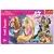 Front opakowania puzzli Disney Princess marki Trefl z wyraźnym logotypem oraz informacją o dużym rozmiarze elementów układanki (Maxi).