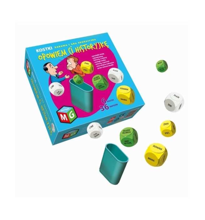 Edukacyjna gra Opowiem Ci historyjkę – zestaw kart uczących logicznego myślenia i mowy