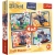 Pudełko puzzli Trefl 4w1 z Richem (Stitchem) z filmu aktorskiego. Widoczne cztery obrazki o różnej liczbie elementów: 35, 48, 54 i 70. Logotypy Disney Stitch i Trefl.