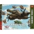 Puzzle Trefl BrainRots Bombardino Crocodilo 200 elementów. Opakowanie przedstawia krokodyla-samolot w otoczeniu latających zwierząt: kapibary, szopa i lamy na tle tęczy. Wiek 7+.