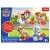 Front pudełka puzzli Trefl Moje pierwsze puzzle z bohaterami bajki Psi Patrol. Widoczne cztery układanki o różnym stopniu trudności.