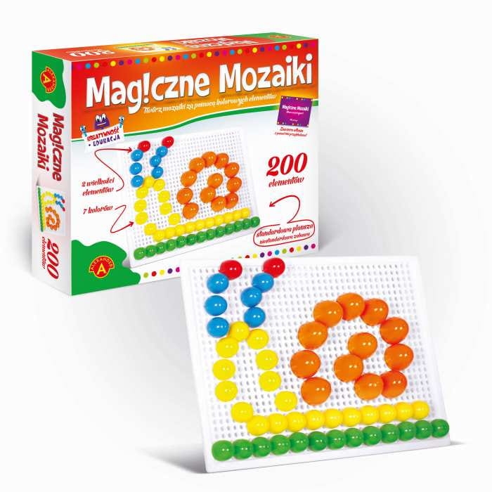 Magiczne Mozaiki 200 Alexander – zestaw kreatywny dla dzieci.