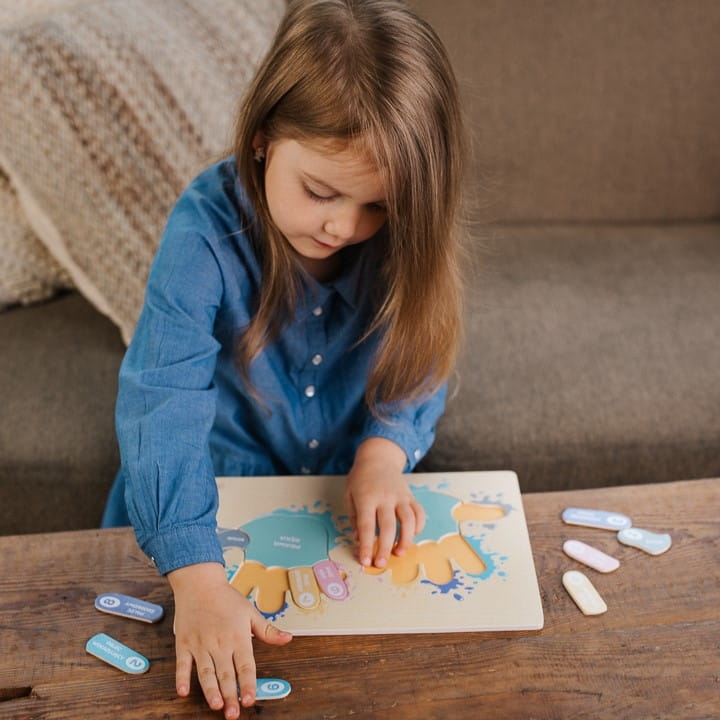 Paluszki Liczbuszki drewniana pomoc edukacyjna do nauki liczenia