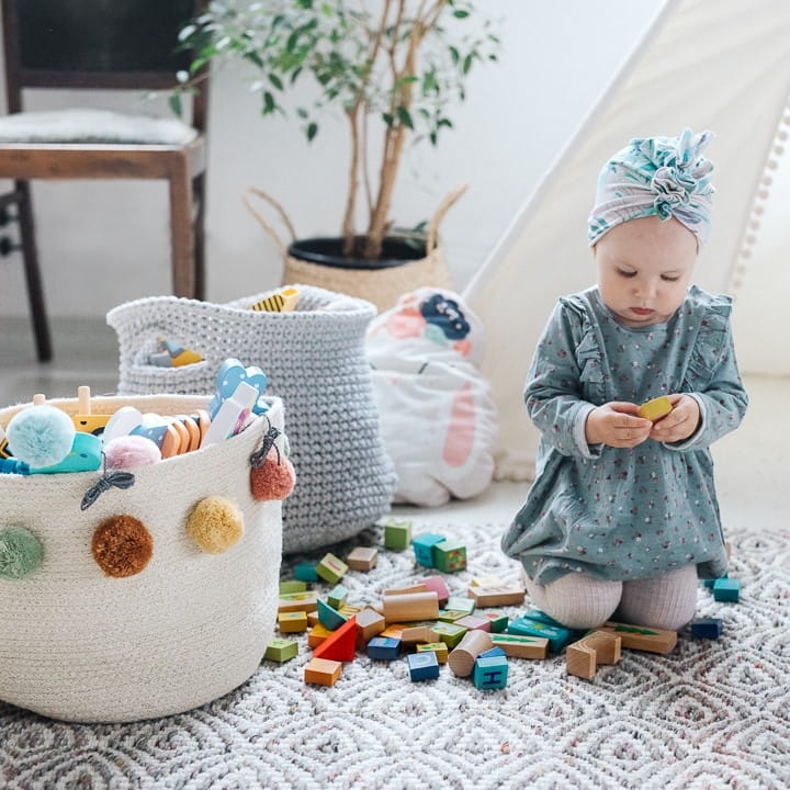 drewniane klocki trefl dla dzieci