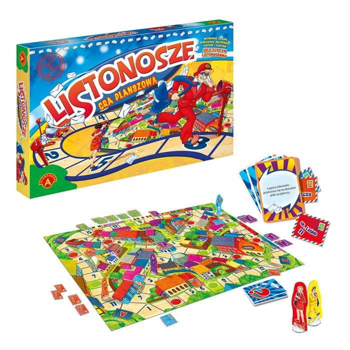 Zestaw gry Listonosze Alexander – nauka poprzez zabawę