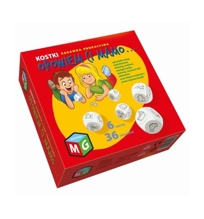 Gra edukacyjna Opowiem Ci, Mamo Multigra – rozwijająca mówienie i opowiadanie dla dzieci 4+