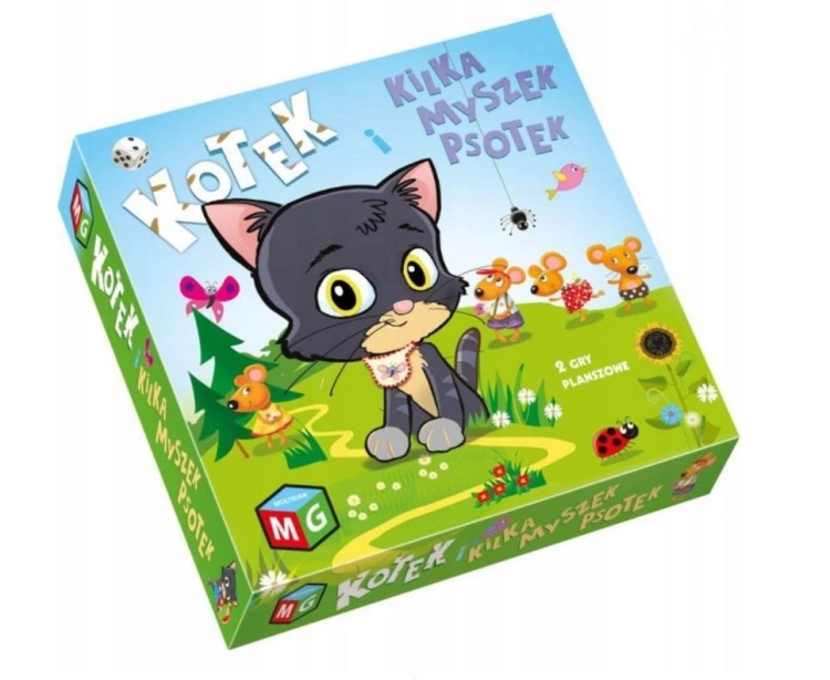 kotek i kilka mysek psotek gra planszowa
