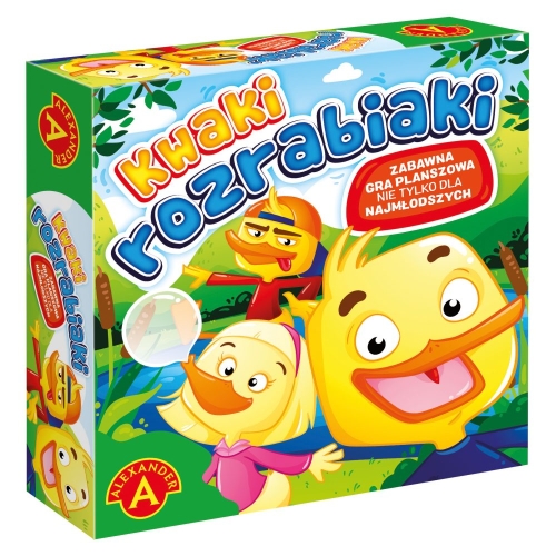 Gra planszowa Kwaki Rozrabiaki Alexander dla dzieci 4+