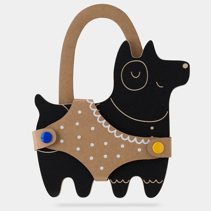 Tablica kredowa dla dzieci do malowania Pies Hektor - Milin 3+