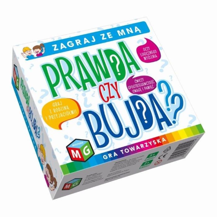 prawda czy bujda gra planszowa multigra pudelko dla dzieci 5 lat