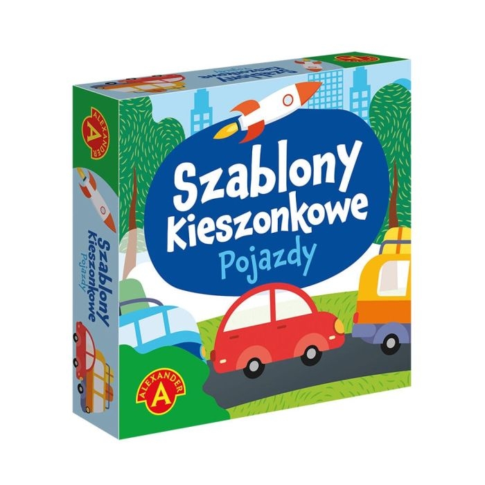 Zestaw szablonów plastycznych Alexander – kreatywna zabawa w rysowanie.