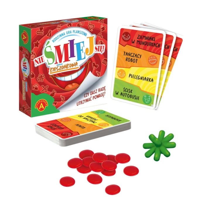 Gra podróżna Nie śmiej się – wersja kompaktowa Alexander