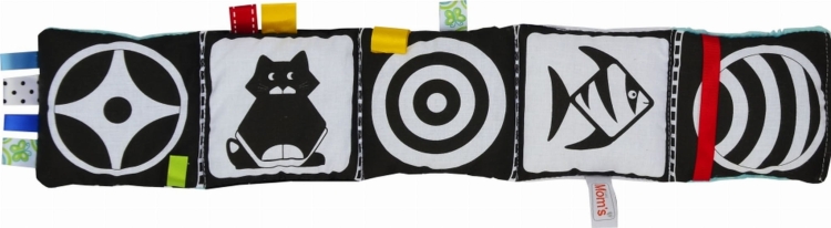 kontrastowa książeczka sensoryczna dla noworodka