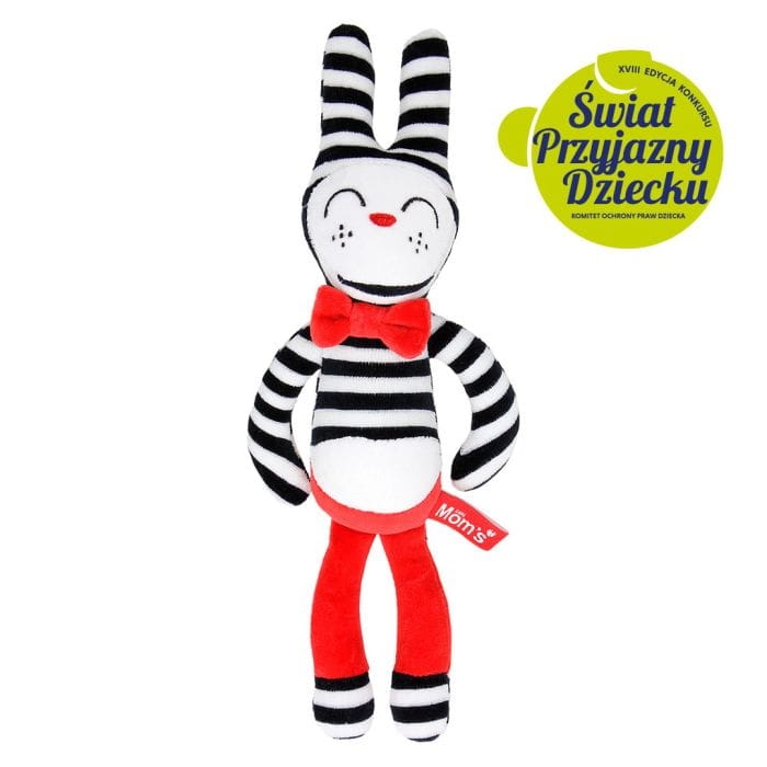 kontrastowy hycuś przytulanka sensoryczna moms care