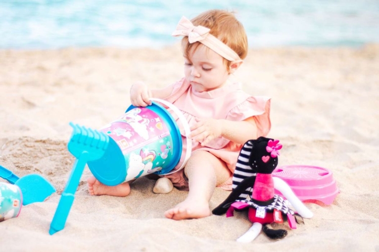 miękka przytulanka królik dla niemowlaka handmade