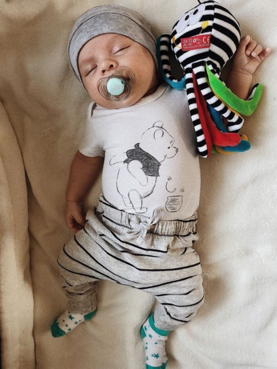 kontrastowa ośmiornica dla niemowląt