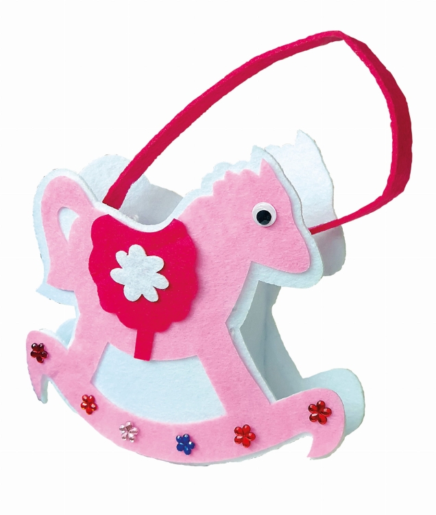 zestaw do szycia Torebka Konik złożona