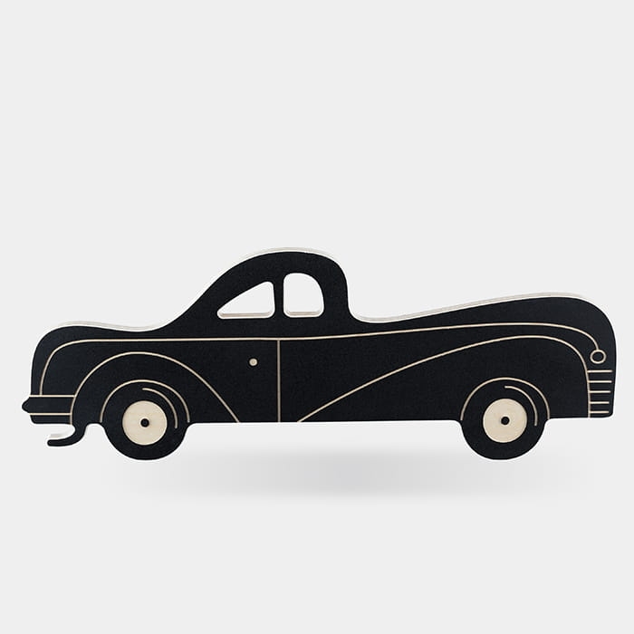 Tablica kredowa dla dzieci Retro Samochód 1