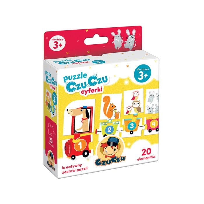 Puzzle CzuCzu Cyferki – edukacyjne puzzle do nauki liczenia