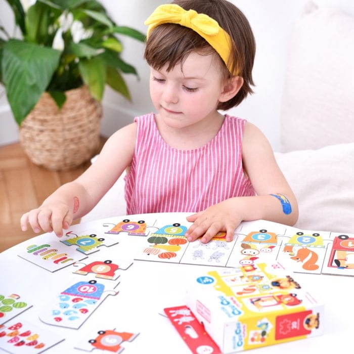 Puzzle CzuCzu Cyferki dla przedszkolaków – rozwijające zabawki edukacyjne