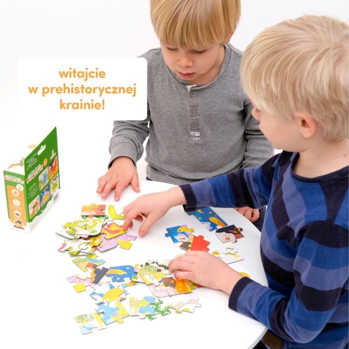 Układam Dinozaury to wyjątkowe puzzle edukacyjne CzuCzu