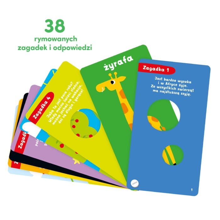 Edukacyjne zagadki CzuCzu z dziurką dla trzylatków – nauka przez zabawę