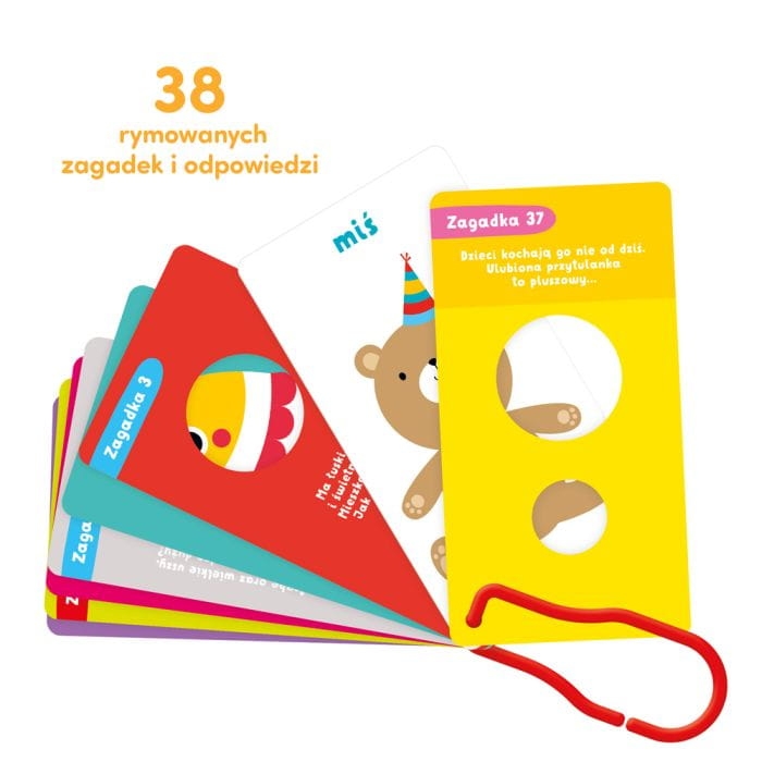 Edukacyjne zagadki CzuCzu z dziurką – nauka przez zabawę dla 2-latków