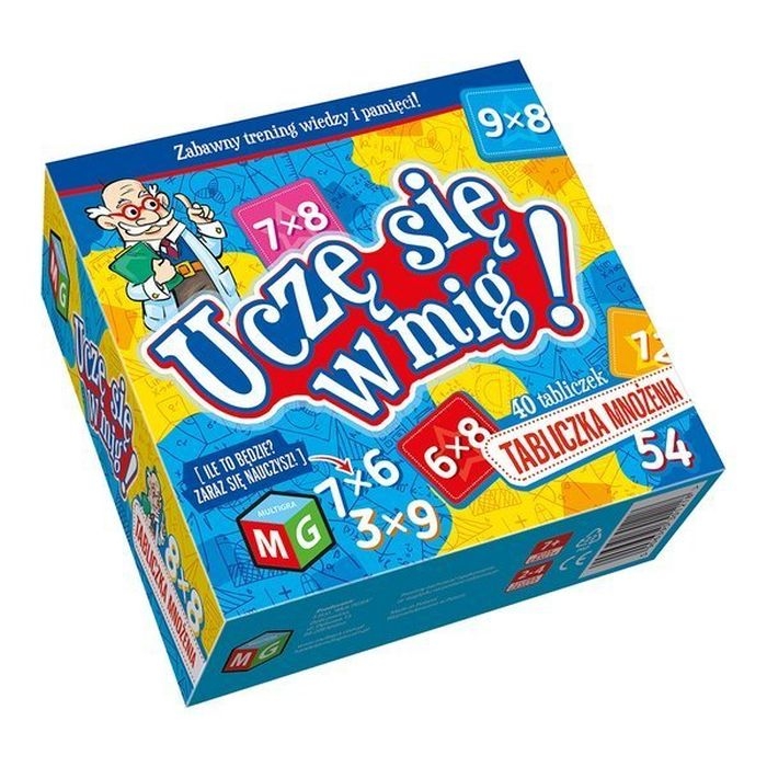 tabliczka mnożenia uczę się w mig Multigra