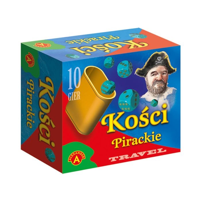 Gra Kości Pirackie Travel – idealna zabawka do podróży