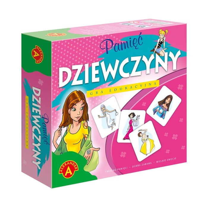 Gra pamięciowa Pamięć – Dziewczyny Alexander dla dzieci