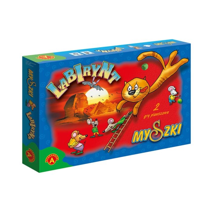Zręcznościowa gra dla dzieci Labirynt Myszki producenta Alexander