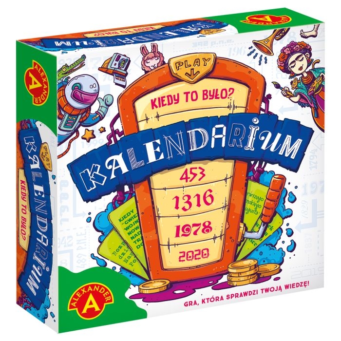 Edukacyjna gra Kalendarium Alexander dla dzieci 10+