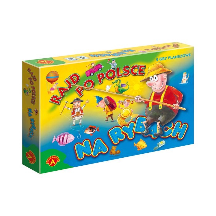 Rajd po Polsce – Na Rybach gra planszowa Alexander