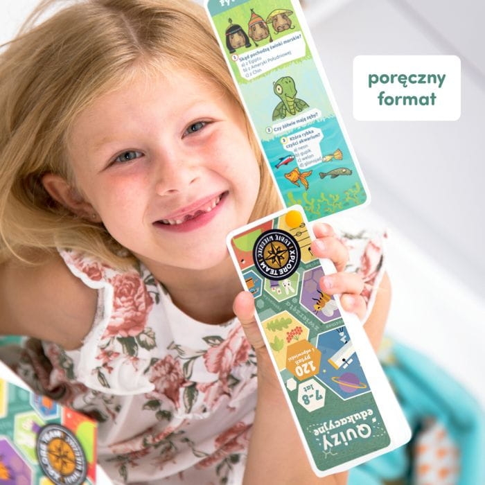 Gra edukacyjna Xplore Team Quizy 7–8 – zabawa w pytania i quizy dla dzieci