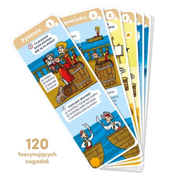 Quiz edukacyjny Xplore Team 8‑9 lat w formie książeczki na śrubie