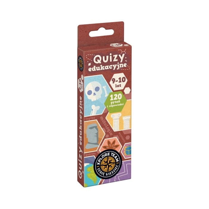 Xplore Team Quizy edukacyjne 9‑10 lat – książeczka z quizami dla dzieci