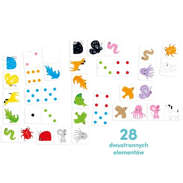 CzuCzu Domino Kolory – edukacyjna gra dla dzieci