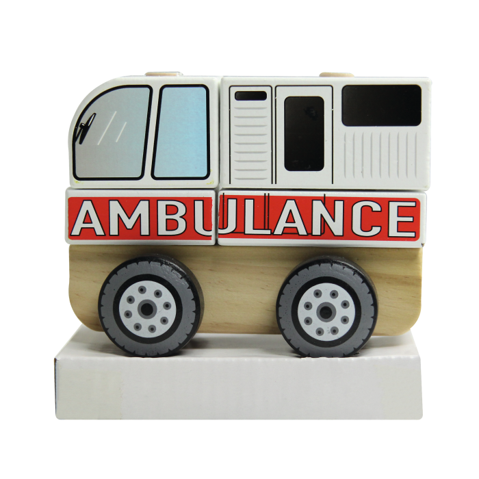 ambulans karetka drewniana