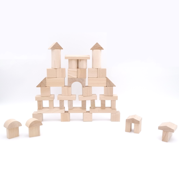 zestaw klocków dla dzieci. bezpieczne bez farby