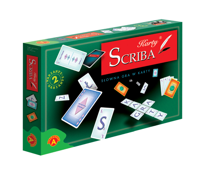 Zabawka edukacyjna Scriba Karty dla dzieci od 9 lat