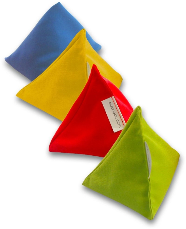 woreczki gimnastyczne wchodzące w skład zestawu sportowego akson