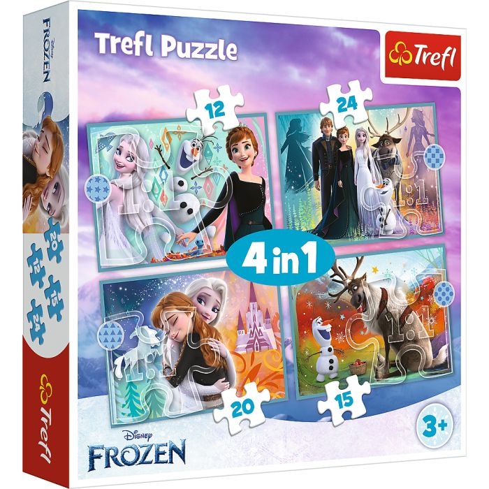 puzzle kraina lodu disney