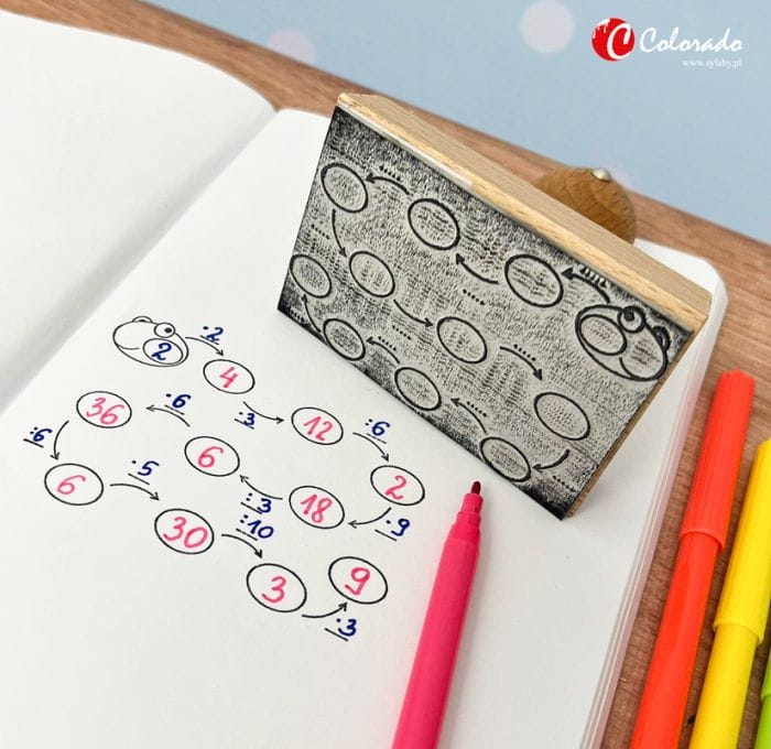 wąż matematyczny stempel pieczątka.jpg