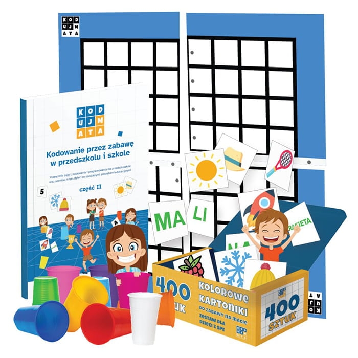 KodujMata - zestaw niebieski dla dzieci ze specjalnymi potrzebami edukacyjnymi