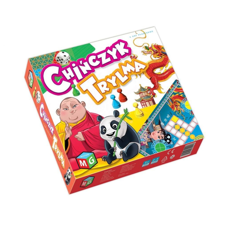 gra planszowa chinczyk trylma eco-zabawki
