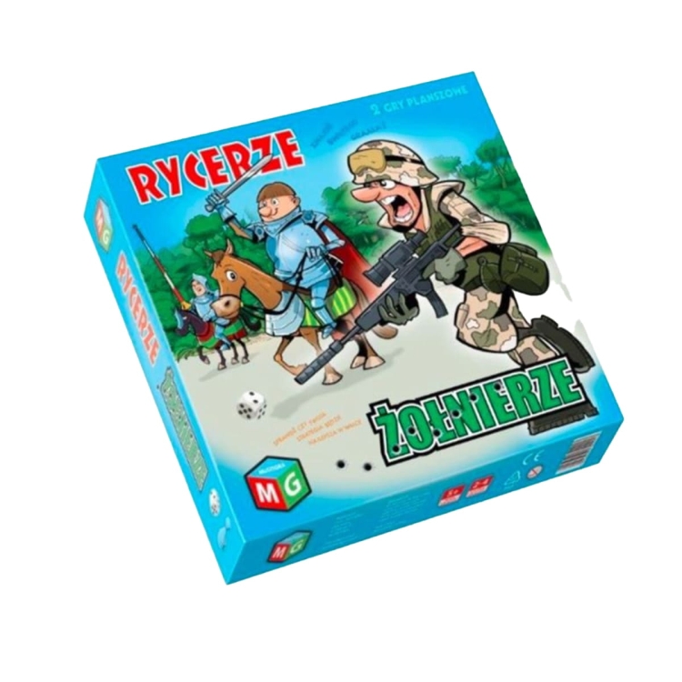 gra planszowa rycerze żołnierze  dla dzieci od 5 roku życia