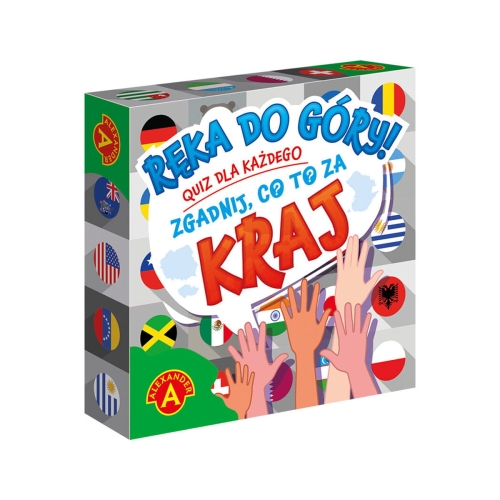 Rodzinna rozgrywka w Quiz Ręka do góry – gra edukacyjna Alexander