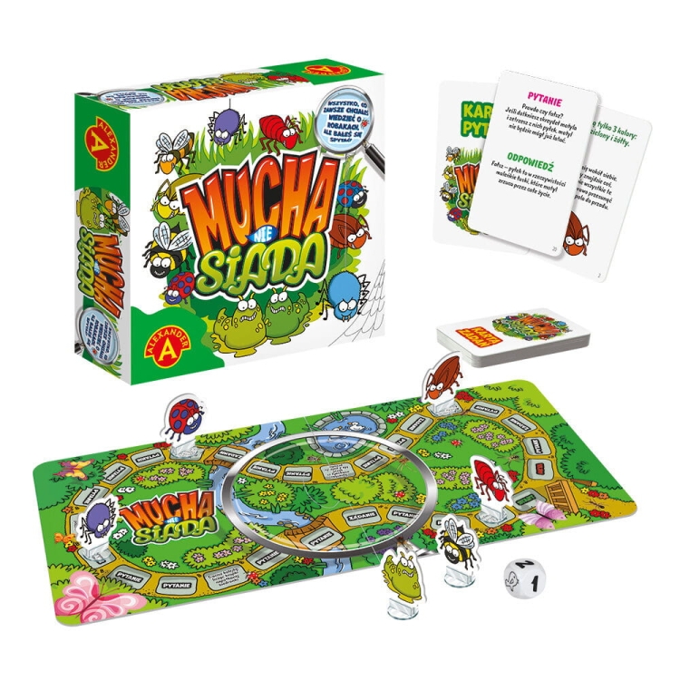 Gra Mucha nie siada Alexander – idealna na prezent dla dzieci